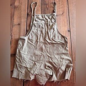 Sleeveless Distressed Jumpsuit